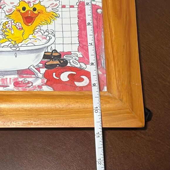 Vintage Suzy Spafford print and frame‎ -1980's - Picture 4 of 6